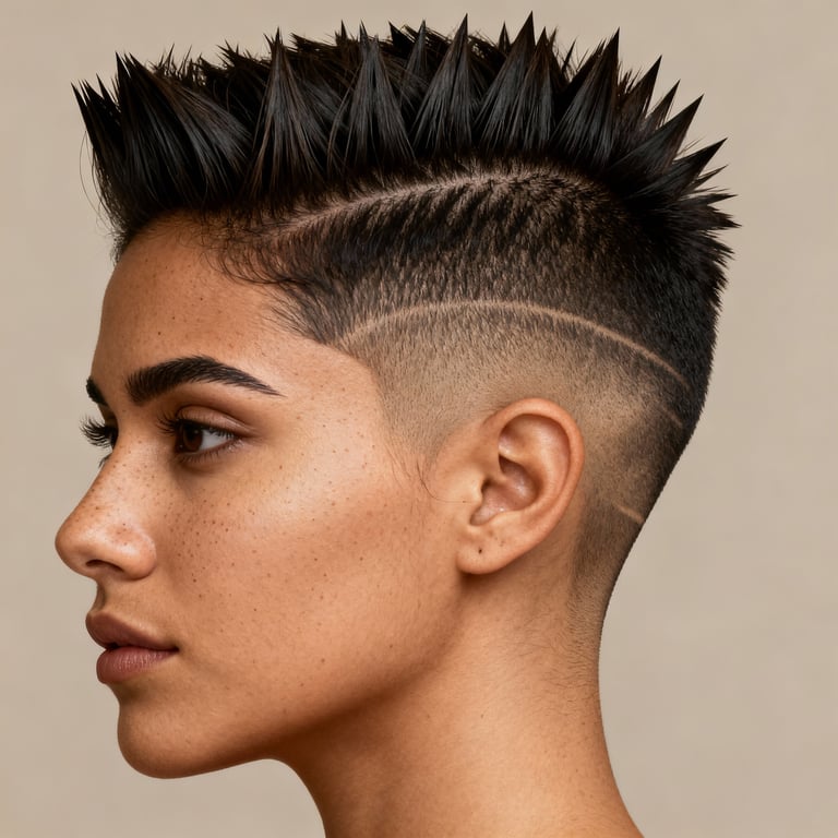 burst fade on straight hair, low version.