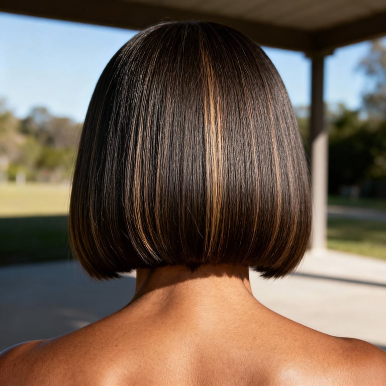 extremely thin hair low maintenance bob hairstyles for fine hair on straight hair, low version.