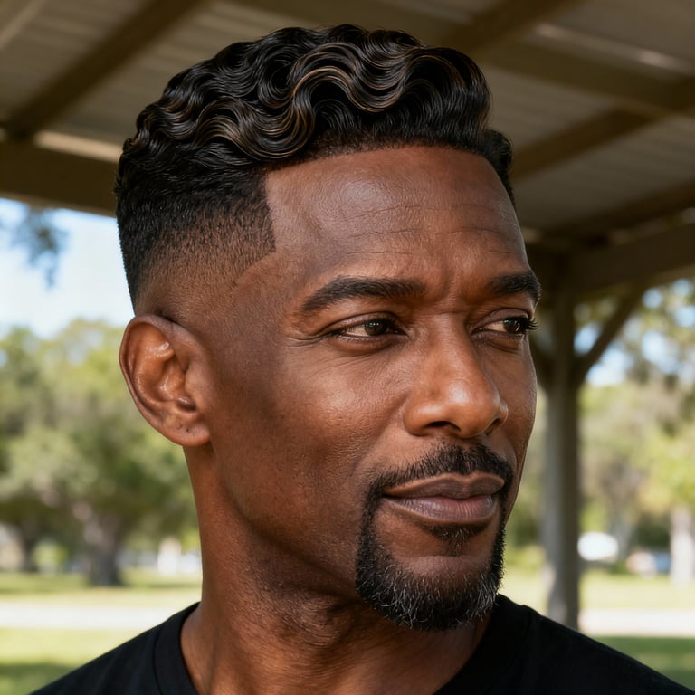 wavy hair routine on wavy hair, low version.