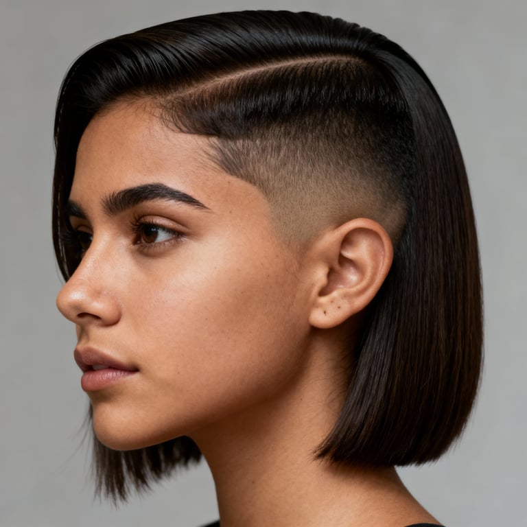 side part men on straight hair, low version.