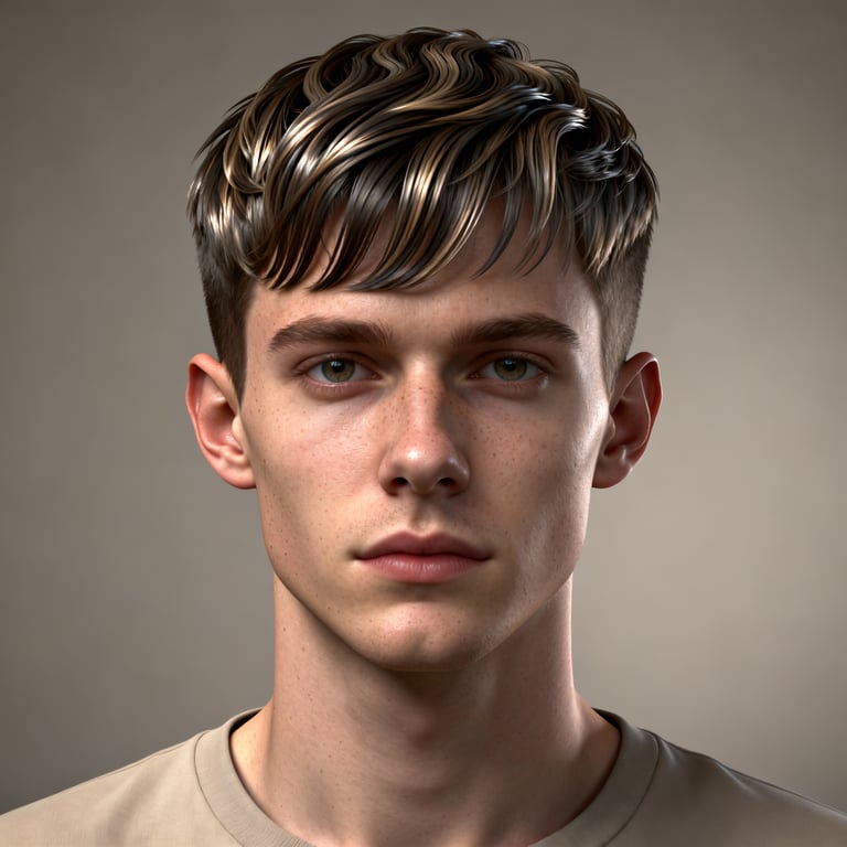 Octopus Octopus Layered Jellyfish Haircut style example