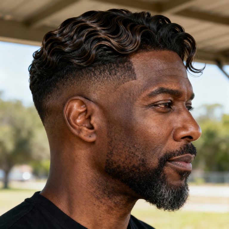 wavy hair products on wavy hair, low version.