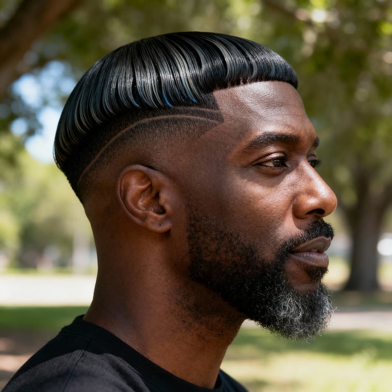 octopus octopus layered jellyfish haircut on straight hair, low version.