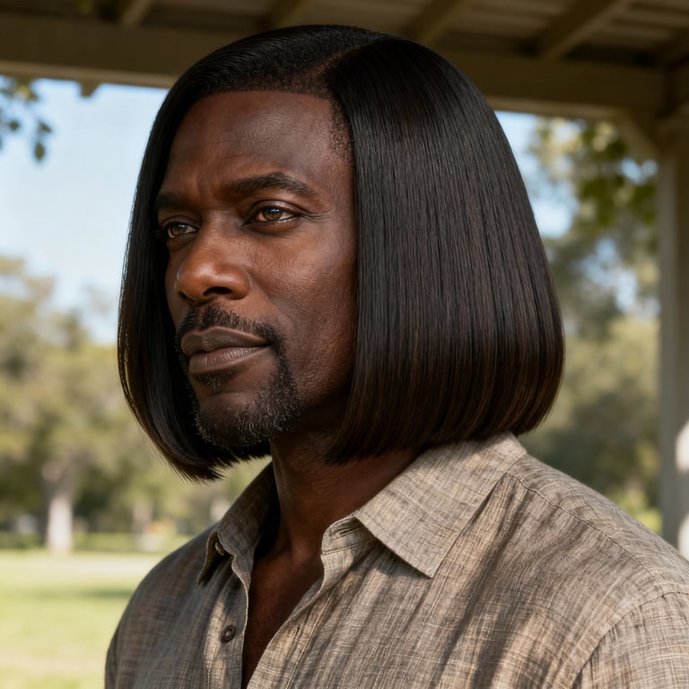 layered lob haircut long bob on straight hair, low version.