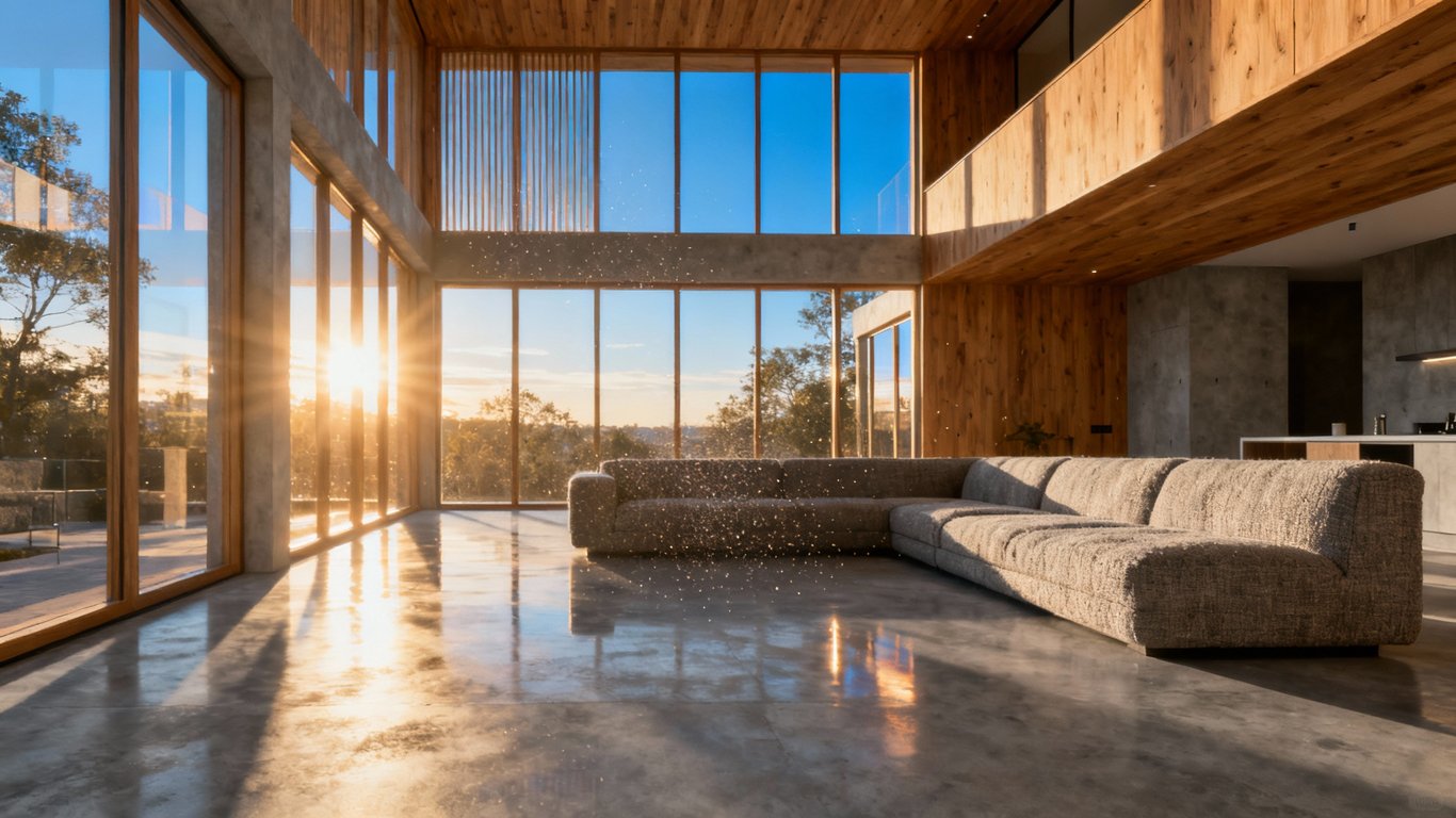 Realistic interior visuals - Feature illustration