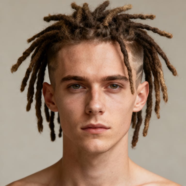 Dreads Vs Locs style example