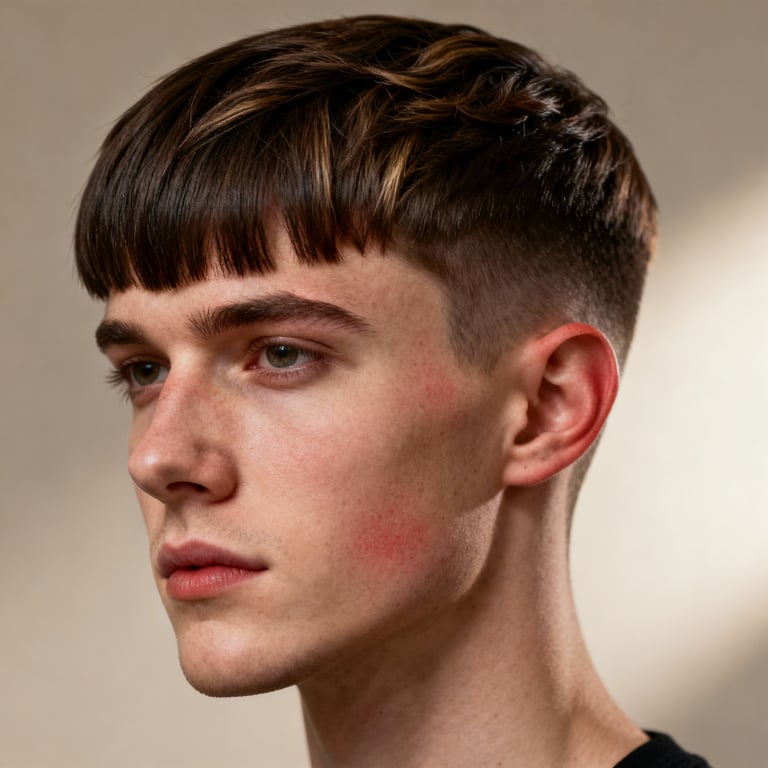 Side Bangs style example