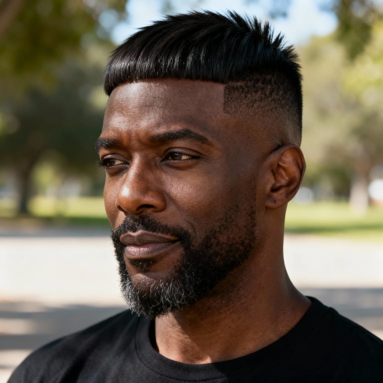 wolf cut women on straight hair, low version.