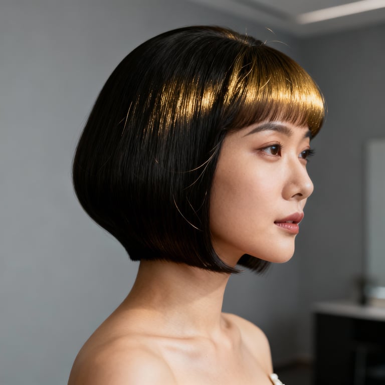 madame de pompadour on straight hair, low version.