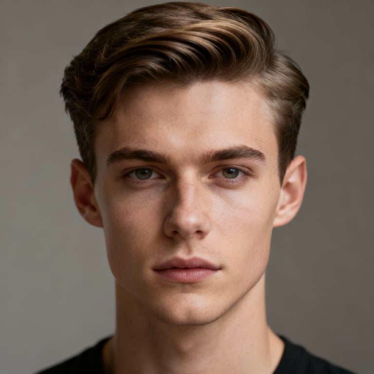 Textured Quiff style example