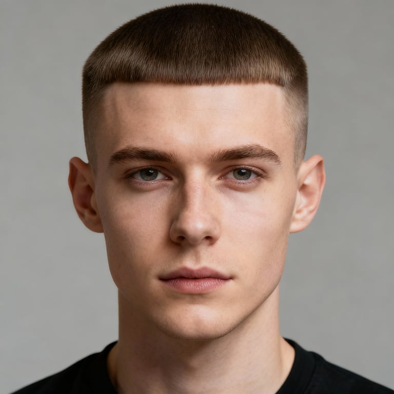 Crew Cut hairstyle examples