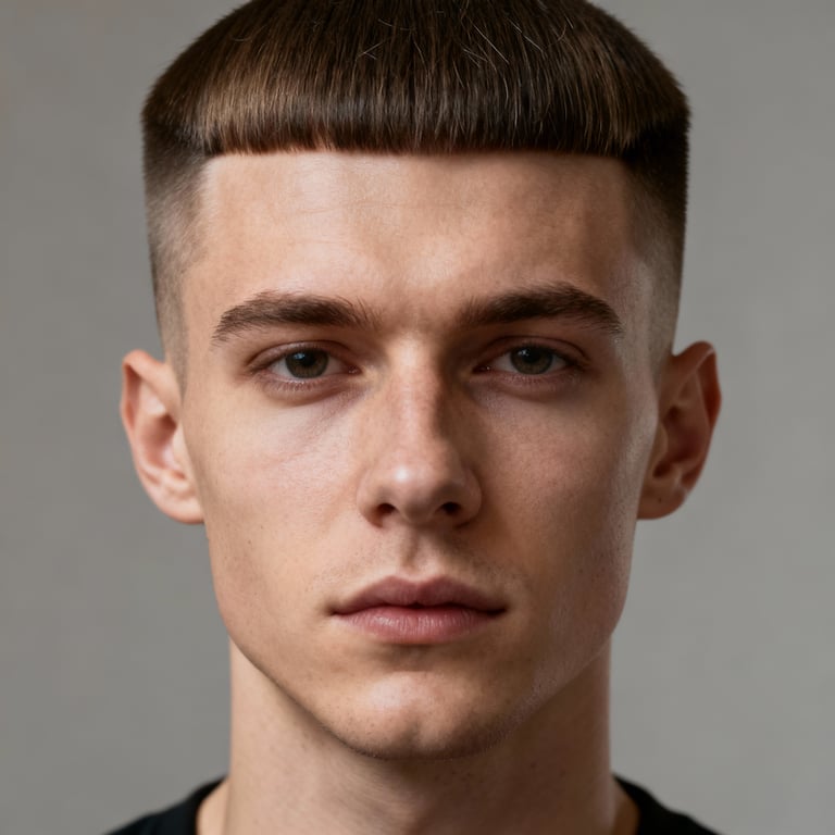 Two Block Hairstyle style example