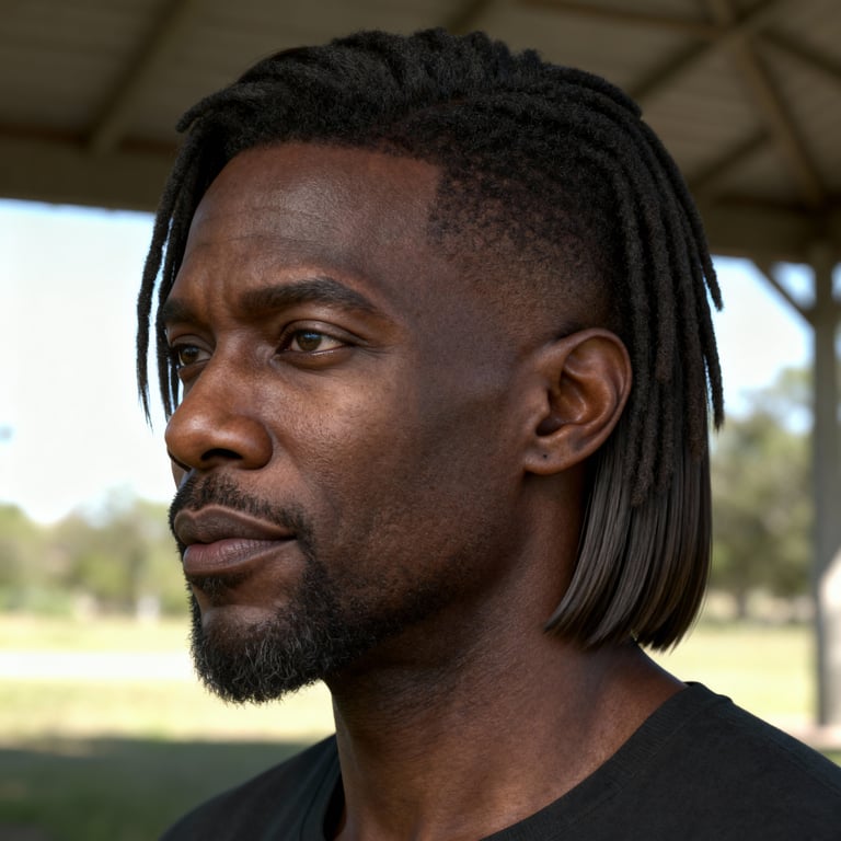 choppy layered thin hair shoulder length haircut on straight hair, low version.