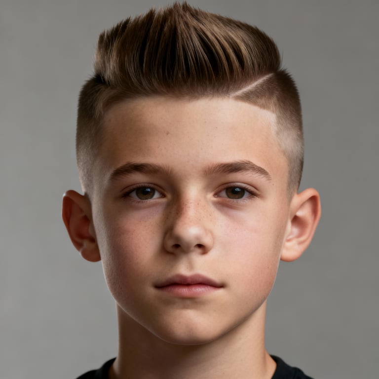 Kids Faux Hawk style example