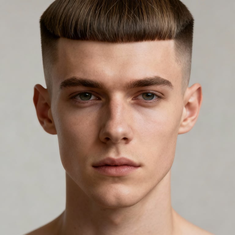 Two Block Hairstyle style example