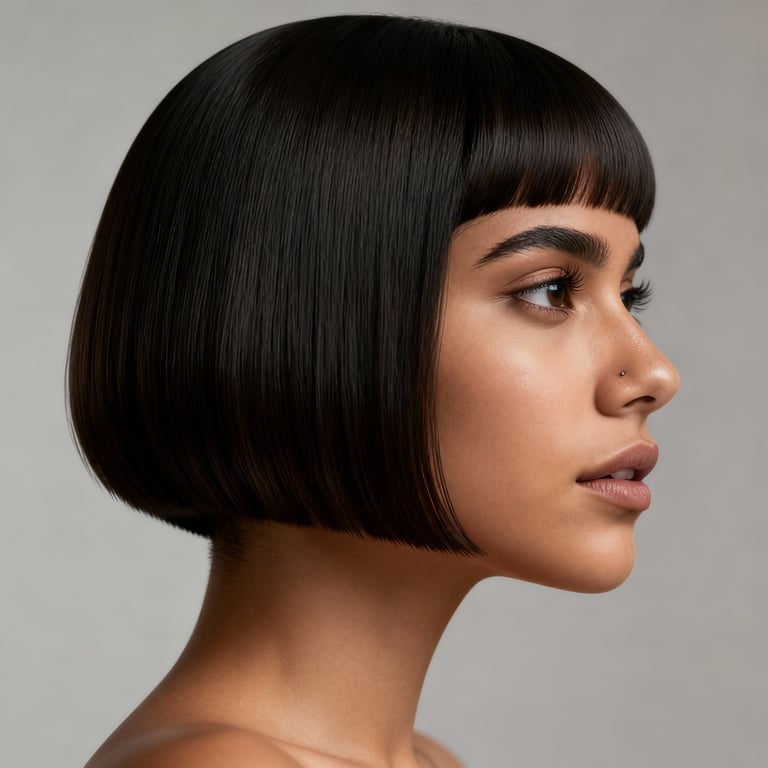 jellyfish haircut male on straight hair, low version.