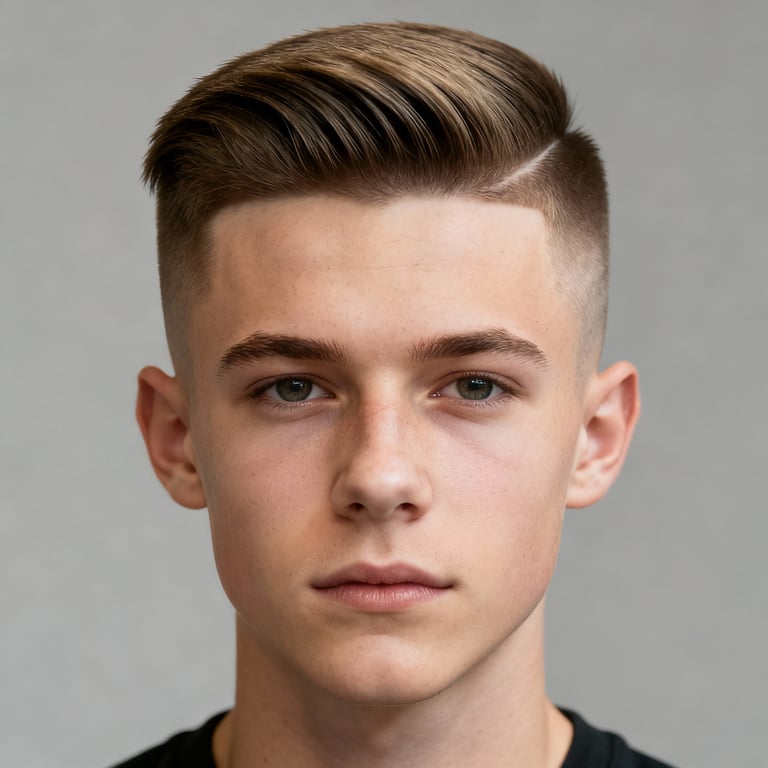 Faux Hawk hairstyle examples