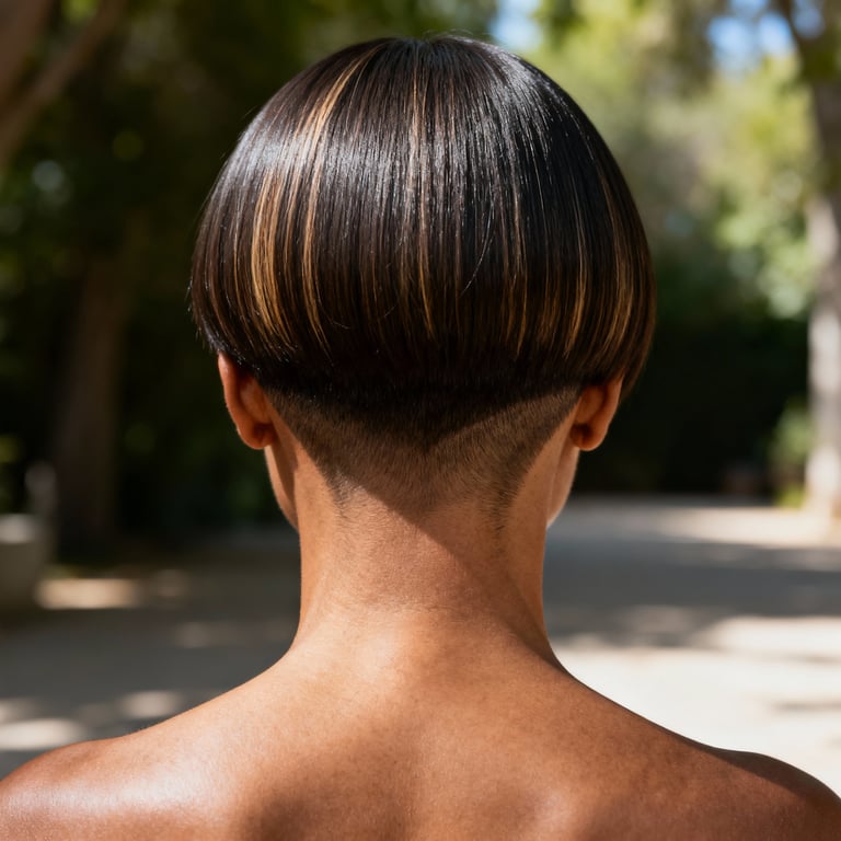 low taper fade straight hair on straight hair, low version.