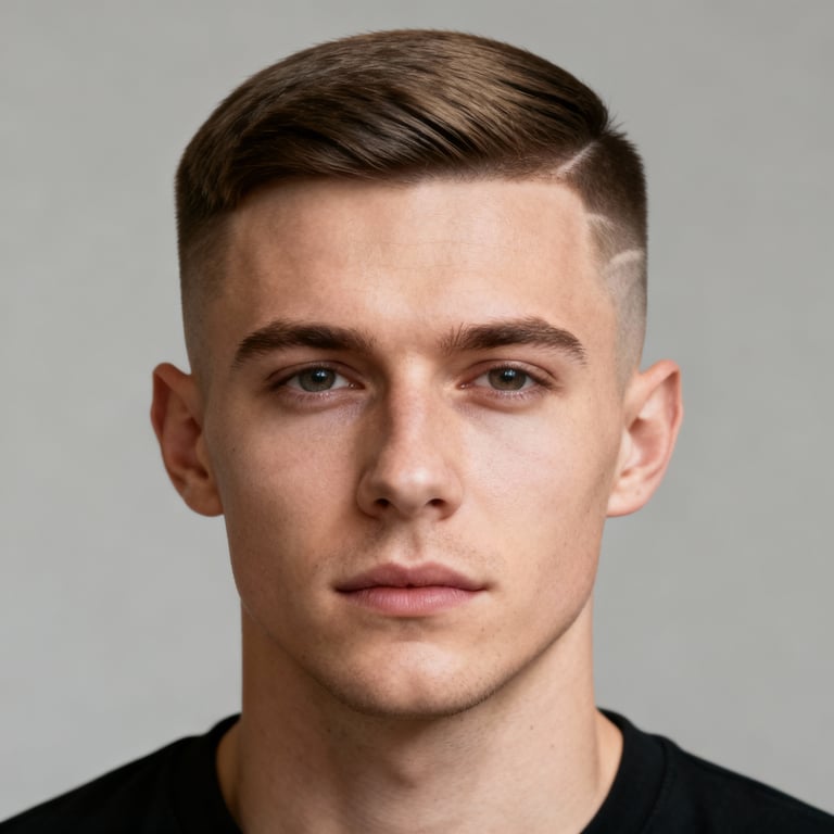 Taper Fade style example