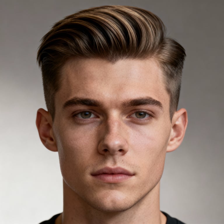 Long V Shape Hair Cut With Layers style example