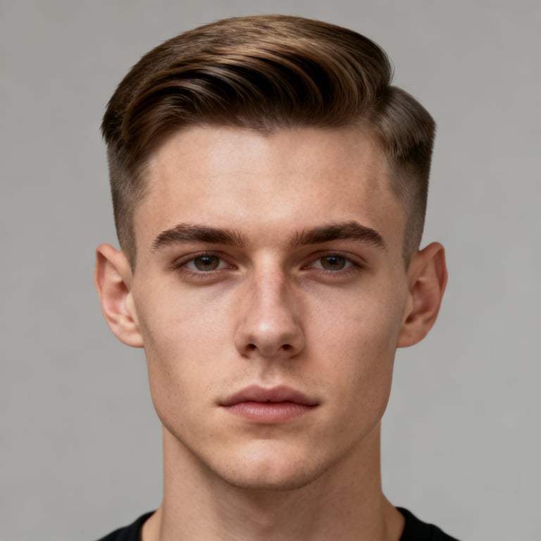 Short Quiff style example