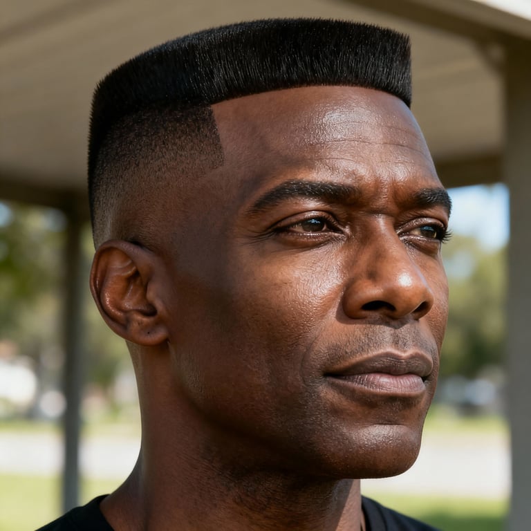 wedge haircut on straight hair, low version.