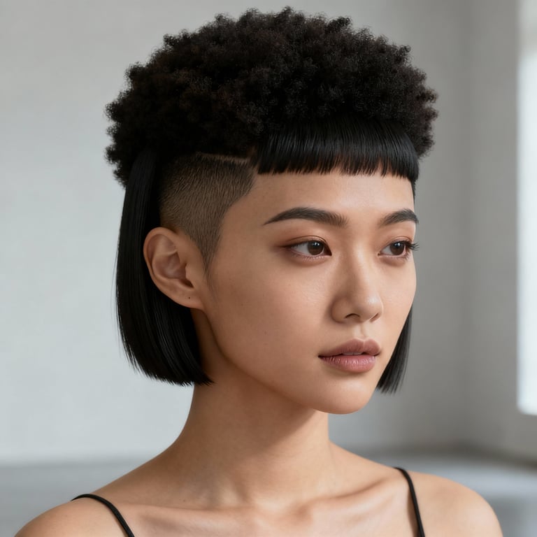 taper afro hair styles male on straight hair, low version.