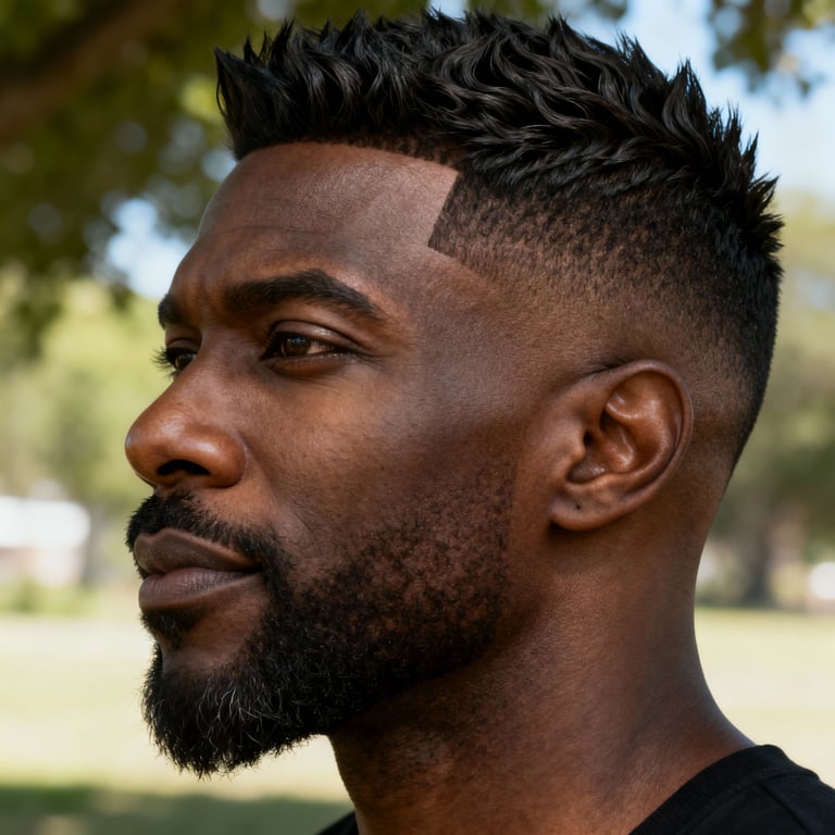 wolf cut hair on straight hair, low version.