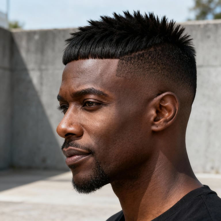 pixie sticks on straight hair, low version.