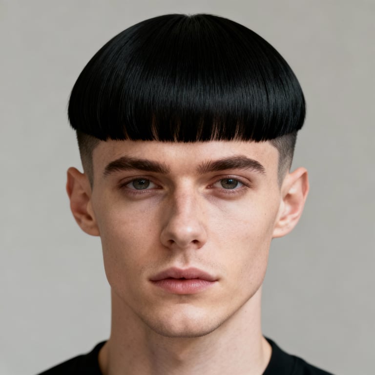 Real Hair Black Layered Bob Hairstyles style example