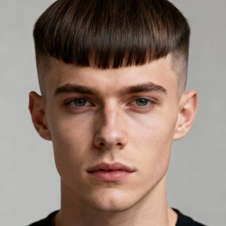 Butterfly Haircut With Bangs style example