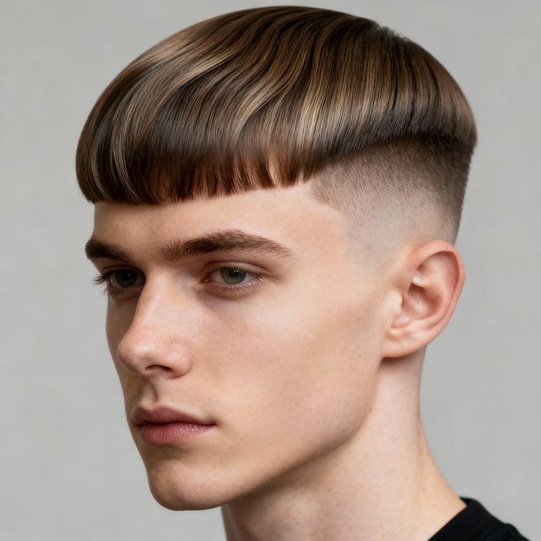 Layered Jellyfish Haircut style example