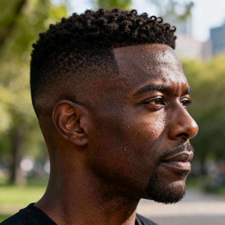 short hime cut on straight hair, low version.