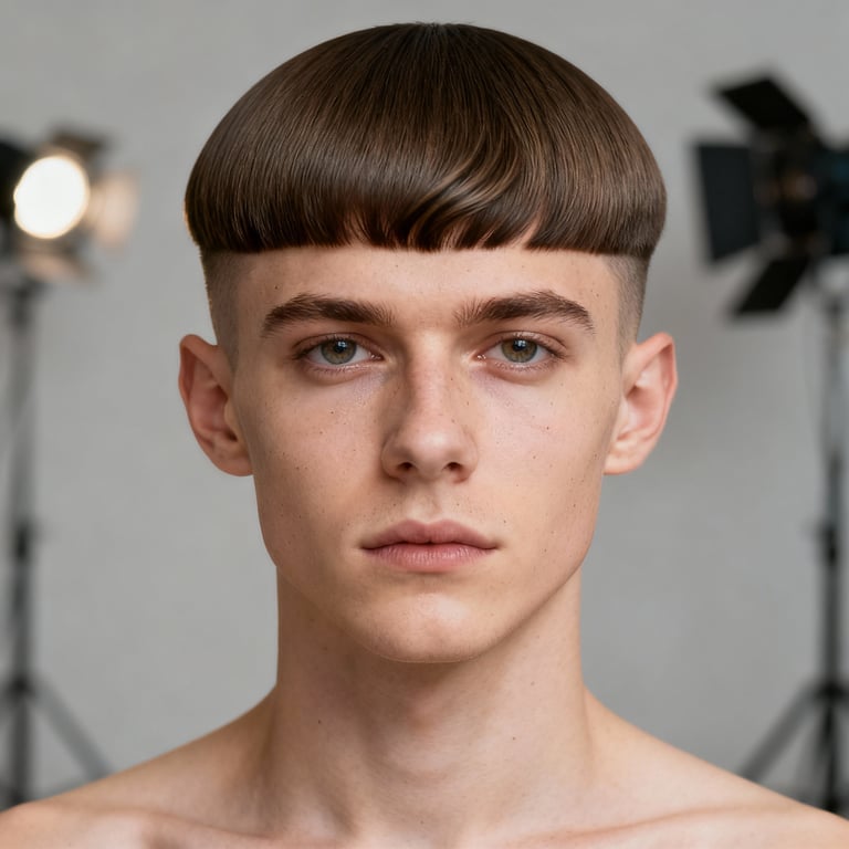 Bowl Cut style example