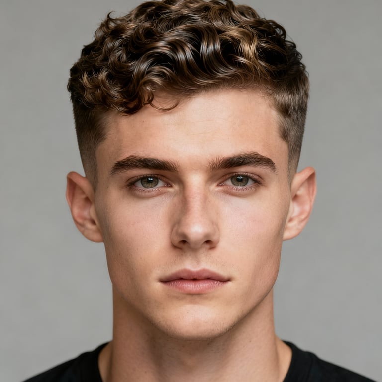 Curly Hair Products style example