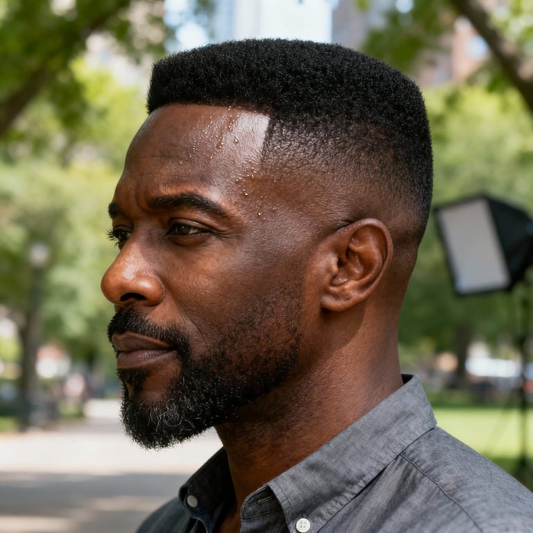 butterfly haircut on straight hair, low version.