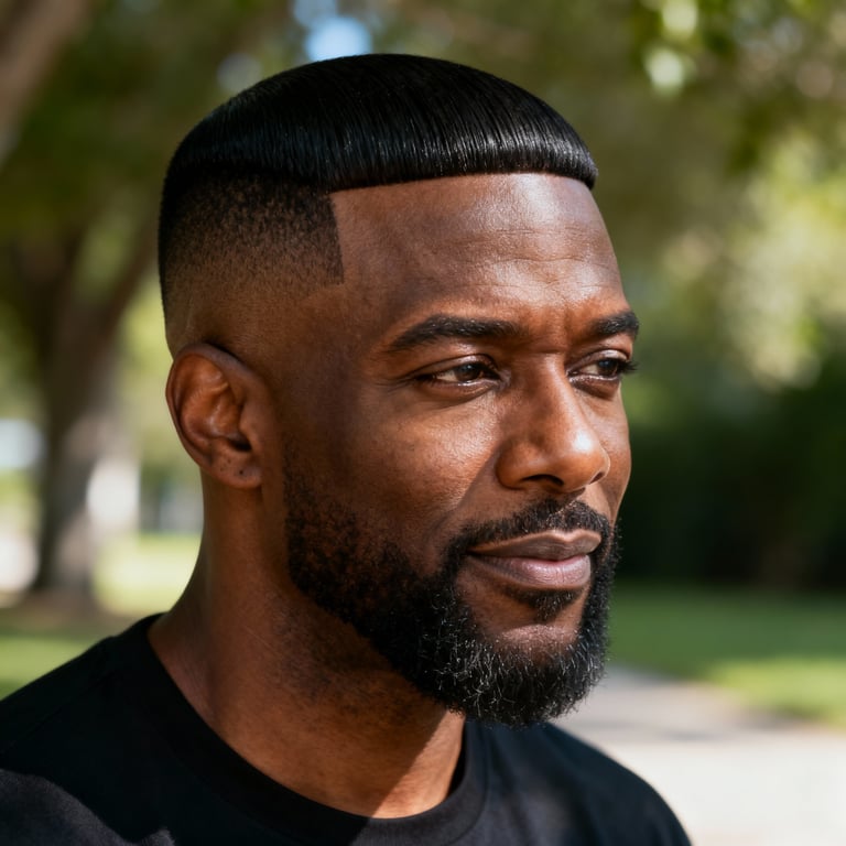 middle part undercut on straight hair, mid version.