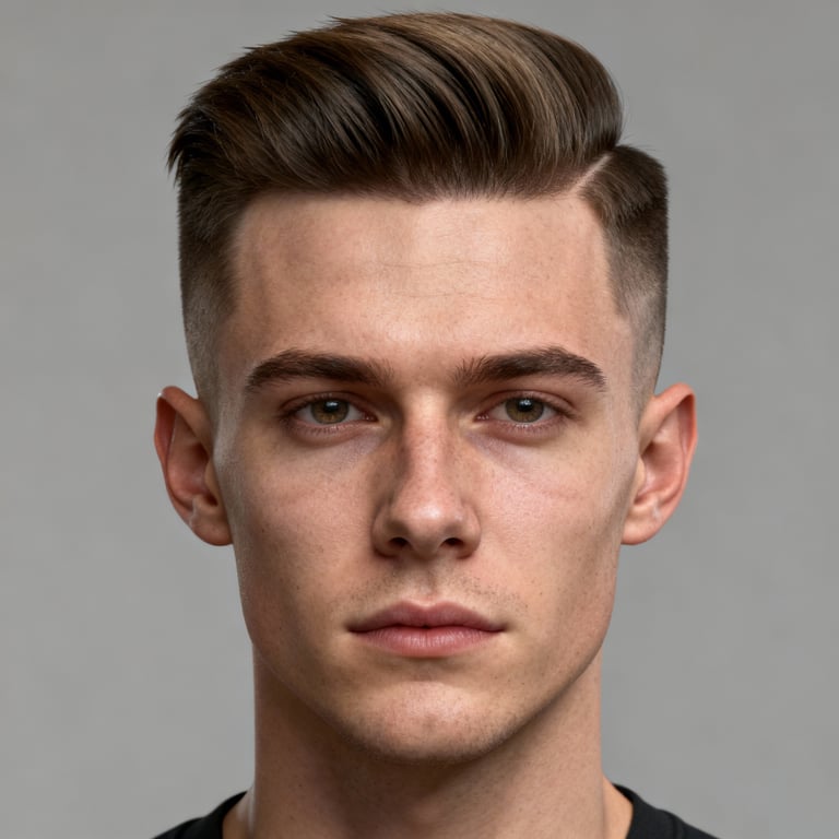Faux Hawk Haircut style example
