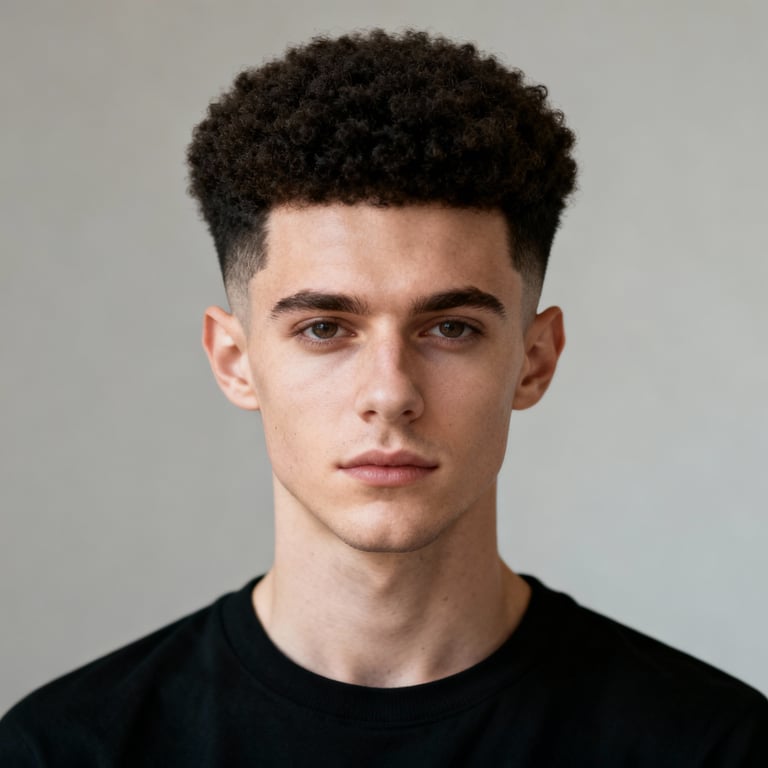 Afro Hair style example