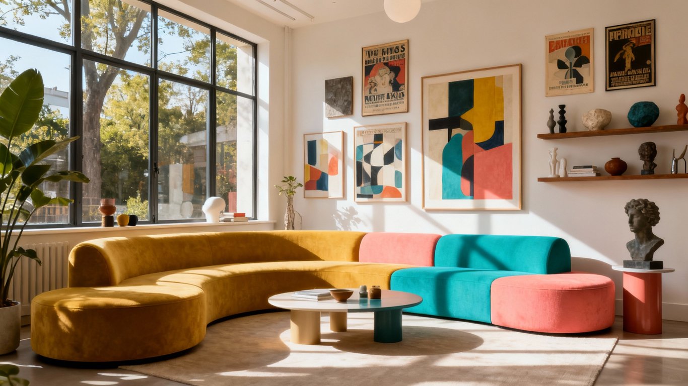 Playful room redesigns - Feature illustration