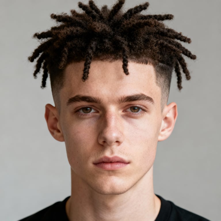 Afro Twist Hair style example