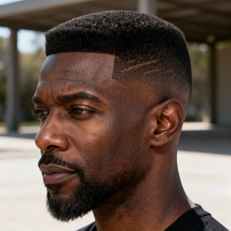 jellyfish haircut male on straight hair, low version.