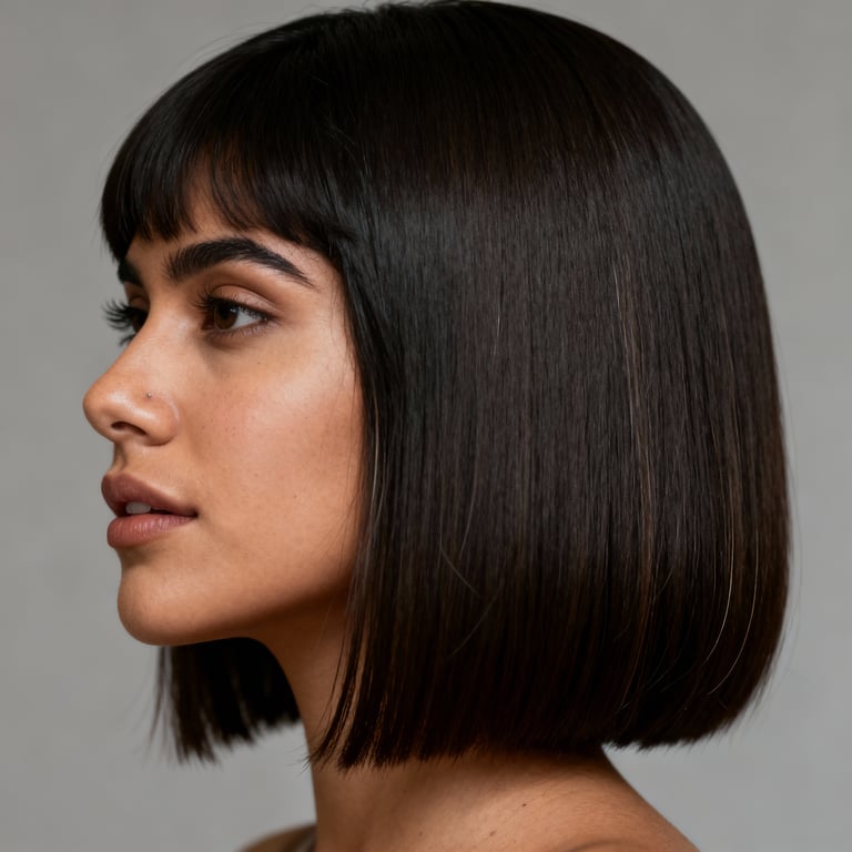 u cut christmas trees near me on straight hair, low version.