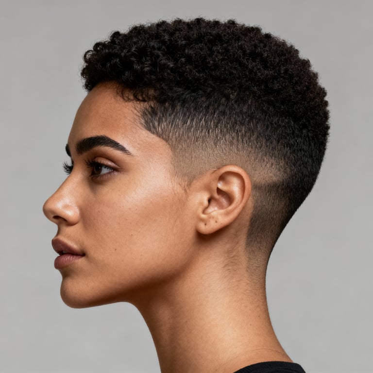 taper afro hair styles male on straight hair, low version.