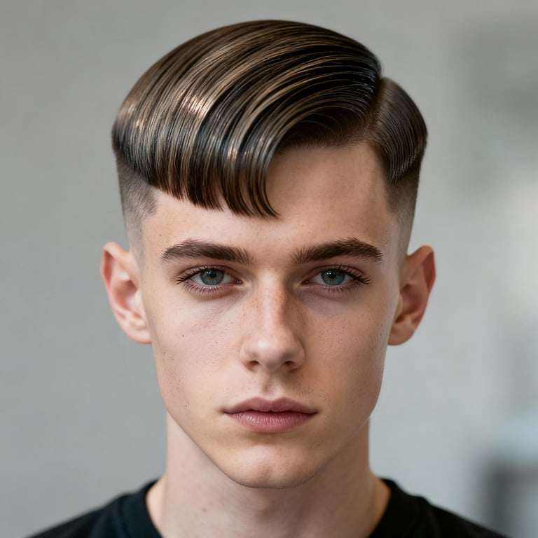 Octopus Layered Jellyfish Haircut style example