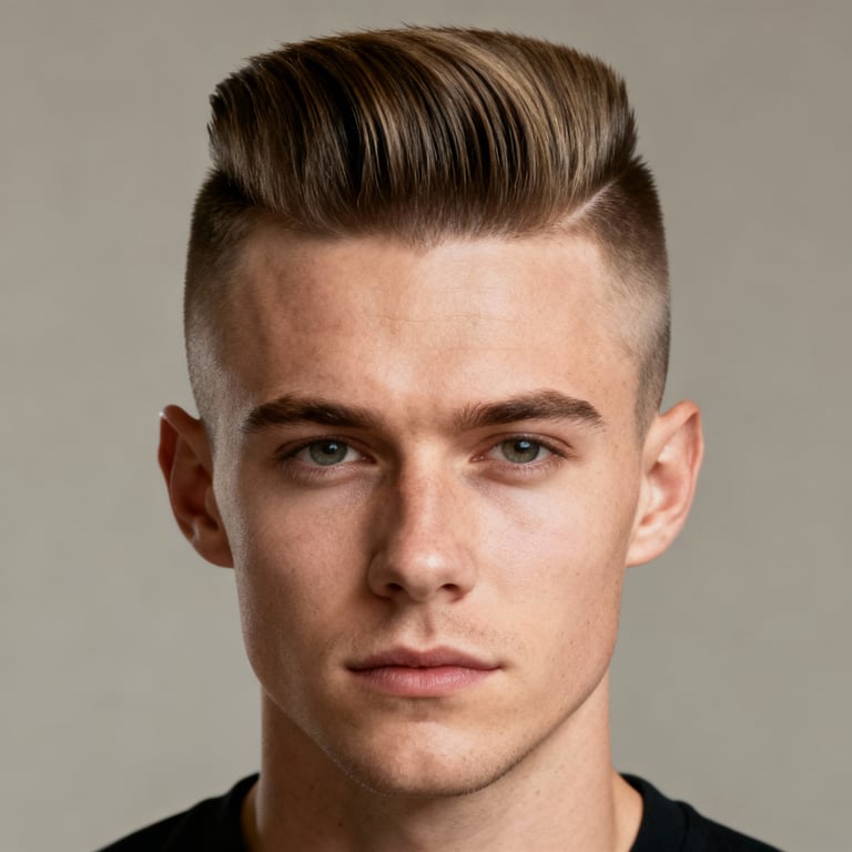 Faux Hawk Men style example