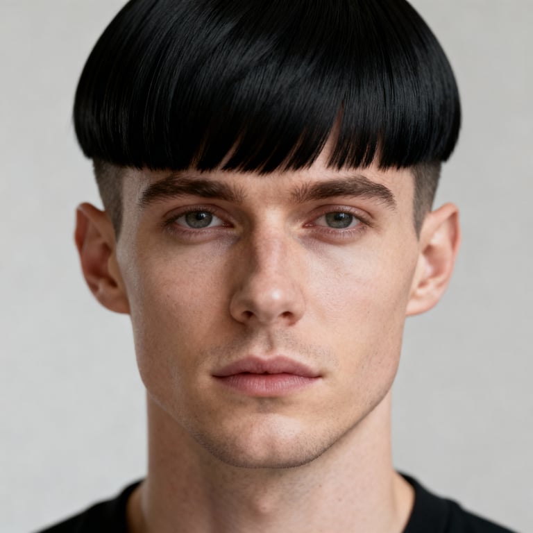 Real Hair Black Layered Bob Hairstyles style example