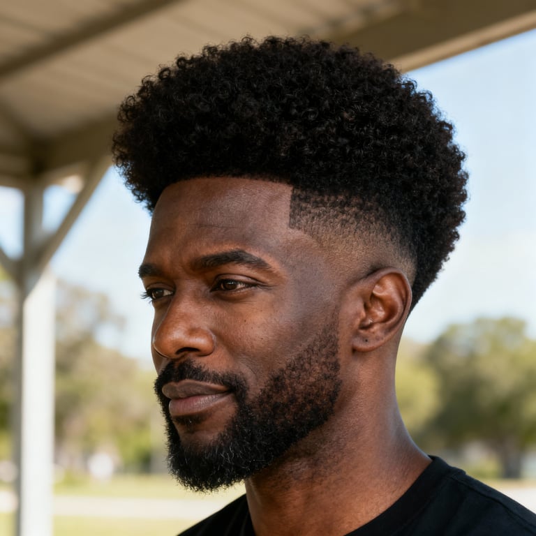 afro kinky bulk human hair on straight hair, low version.