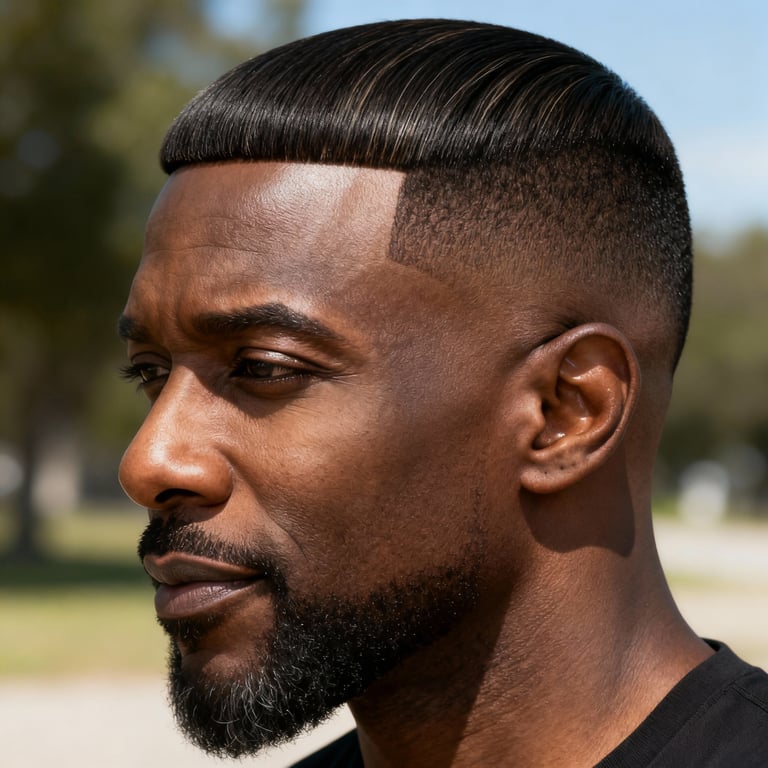 magic mixie on straight hair, low version.