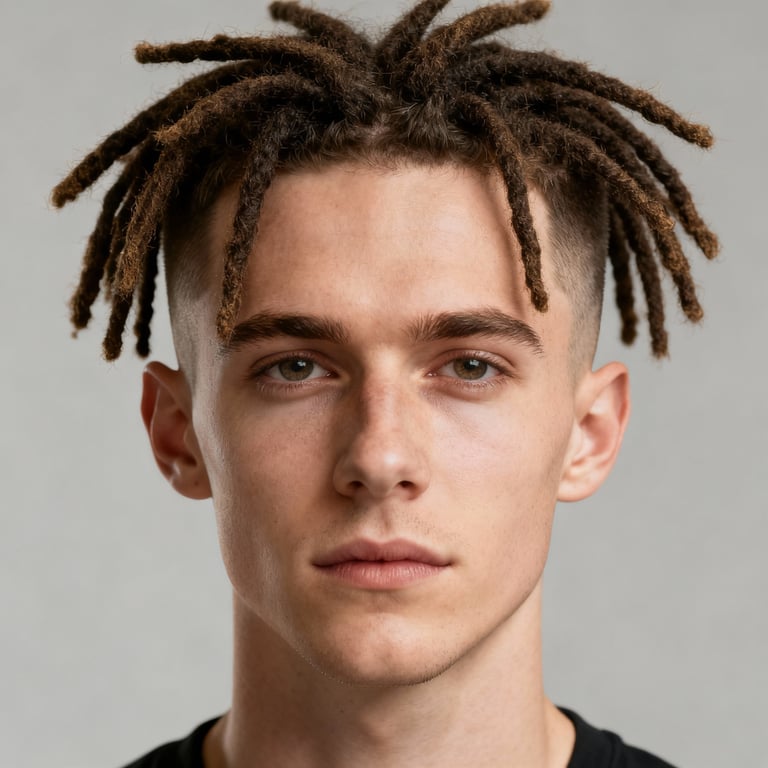 Starter Locs style example